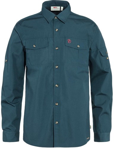 Fjällräven Singi Trekking Shirt LS M - Mountain Blue - XL