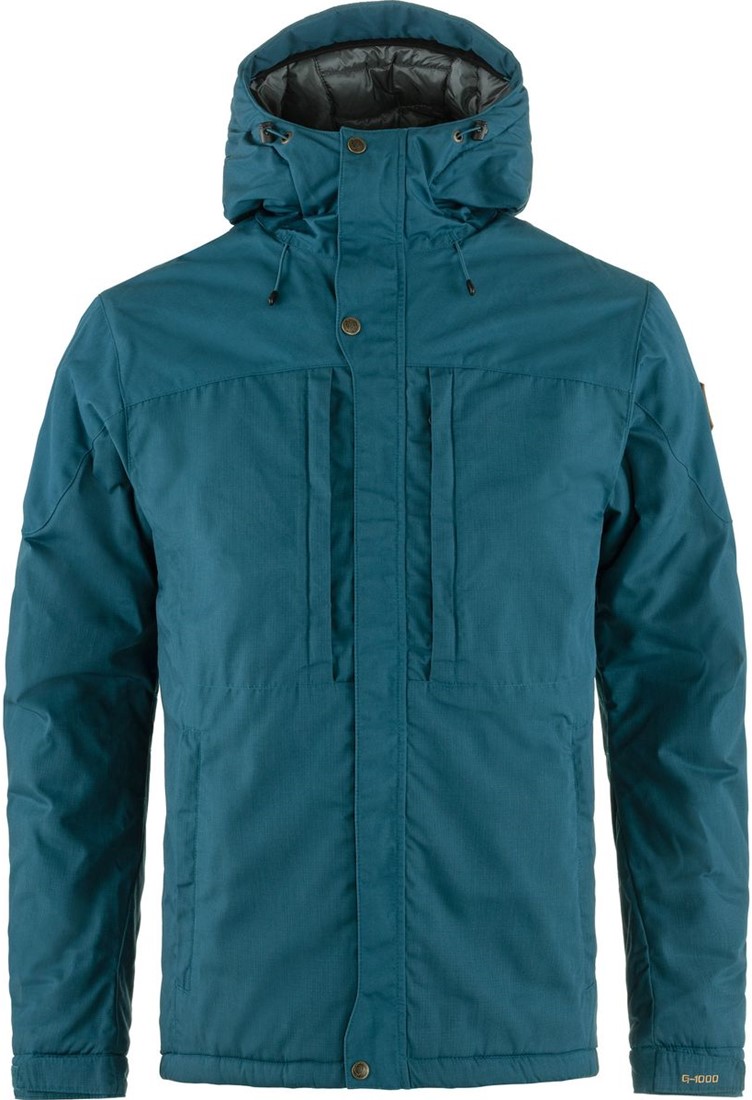 Fjallraven skogso padded jacket navy on sale
