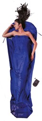Cocoon Mummy Liner - 100% Silk - Ultramarine Blue
