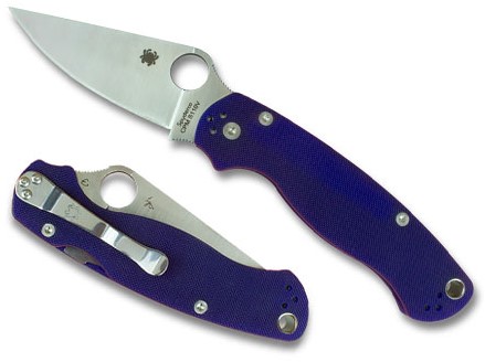 Spyderco Paramilitary 2 Dark Blue PE