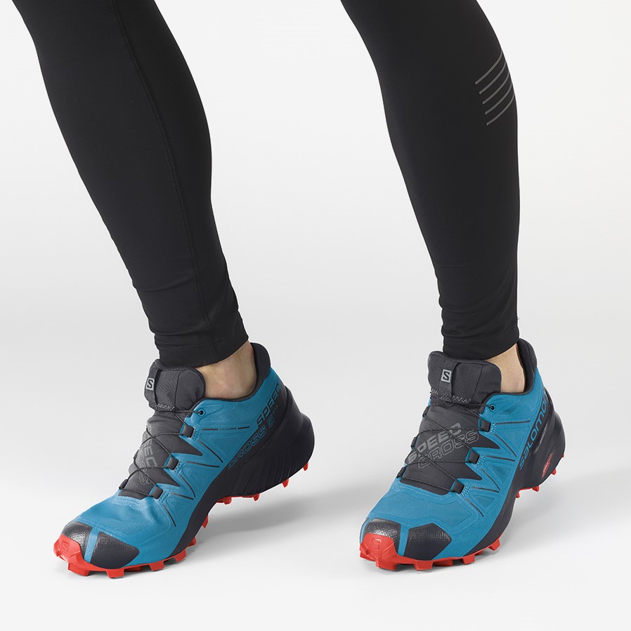 salomon speedcross 5 gtx red