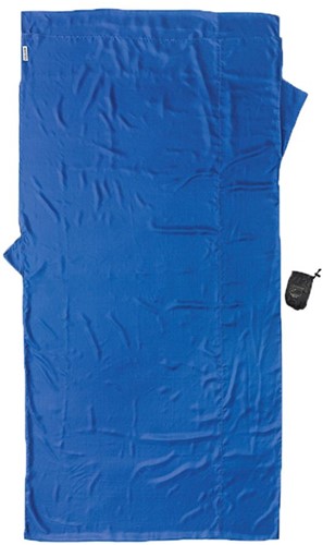 Cocoon Travelsheet XL - 100% Silk - Ultramarine Blue