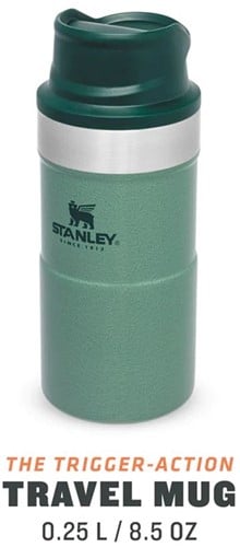 Stanley Classic Trigger Action Mug - 250 ml - Hammertone Green