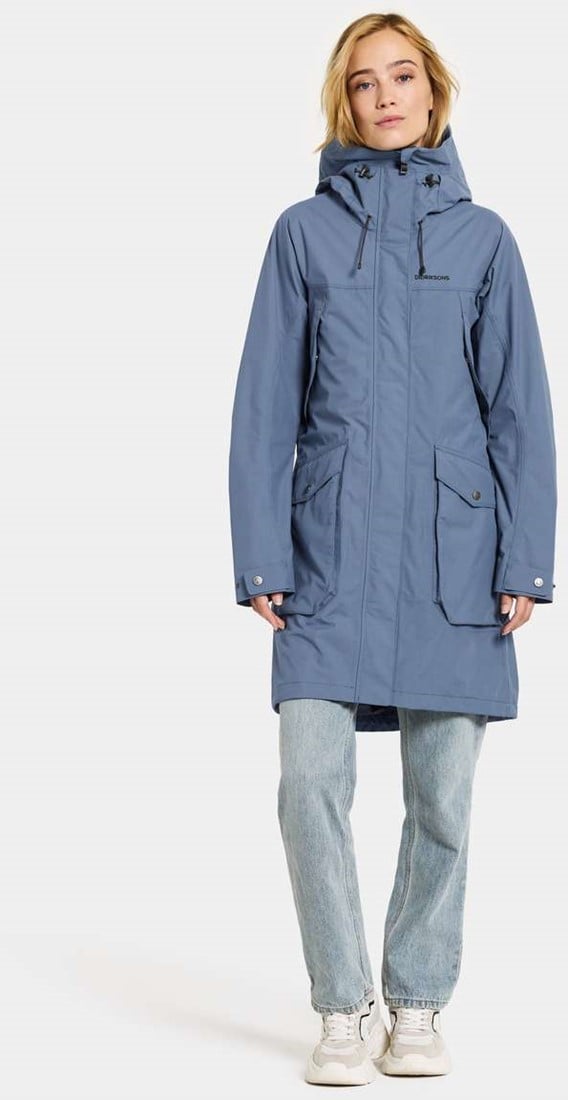 Didriksons Thelma Parka W True Blue 36 Your specialist in outdoor wintersports fieldhockey and more
