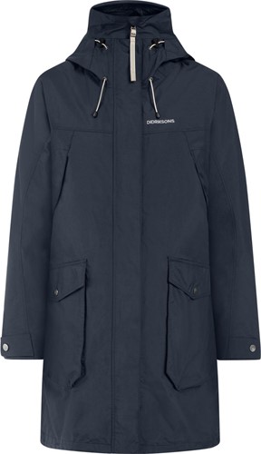 Didriksons Thelma Parka W - Dark Night Blue - 40