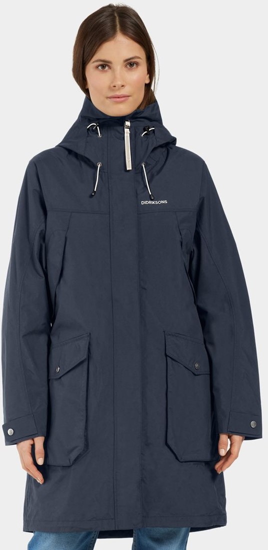 Didriksons Thelma Parka W Dark Night Blue 36 Your specialist in outdoor wintersports fieldhockey and more