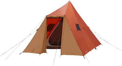 Nordisk Thrymheim 5 PU - Picante/Cashew - 5 Person Tent