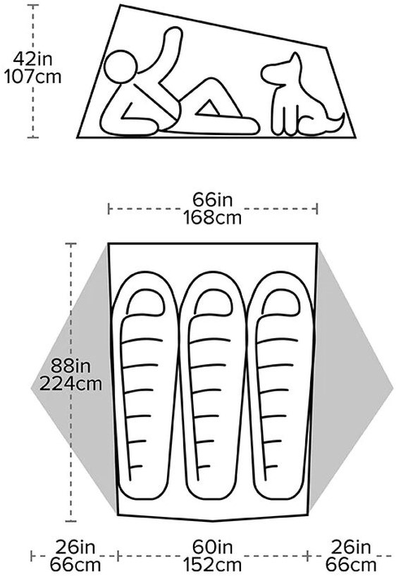 Big agnes tiger wall ul3 tent cheap