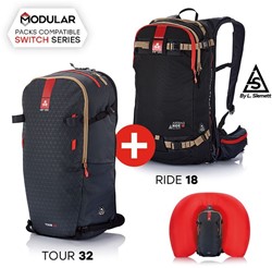 Arva Switch Mixed Bundle (Ride 18 + Tour 32)