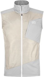Ortovox Trace Windbreaker Vest - White Tea - Men's Windbreaker
