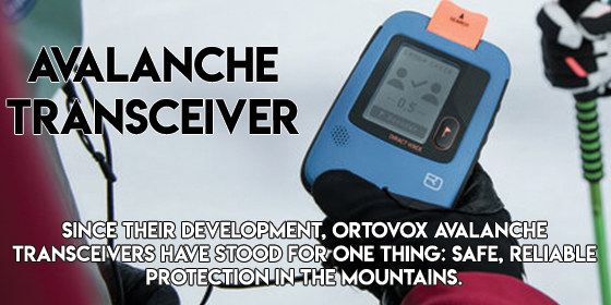 Ortovox transceivers EN