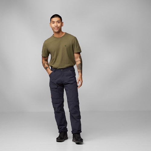 Fjällräven Travellers MT Zip-Off Trousers M - Dark Grey