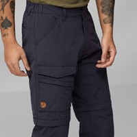Fjällräven Travellers MT Zip-Off Trousers M - Dark Grey