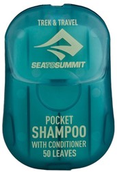 Sea To Summit Trek & Travel Pocket Soap - Conditioning Shampoo - 50 Leaves