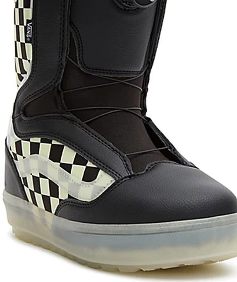 Vans checkered snowboard boots cheap