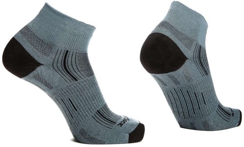 Wrightsock Eco Explore Quarter - Grey - M