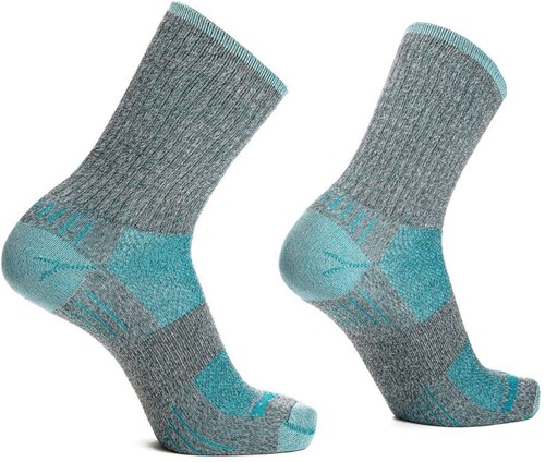Wrightsock Escape Crew - Ash Twist/Turquoise - S