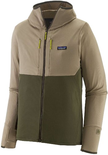Patagonia M's R1 Thermal Full-Zip Hoody - Seabird Grey - XL