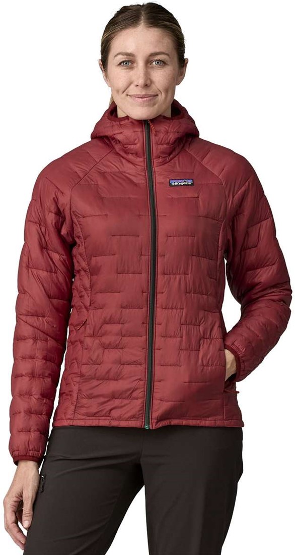 Patagonia W s Micro Puff Hoody Oxide Red M Your specialist in outdoor wintersports fieldhockey and more