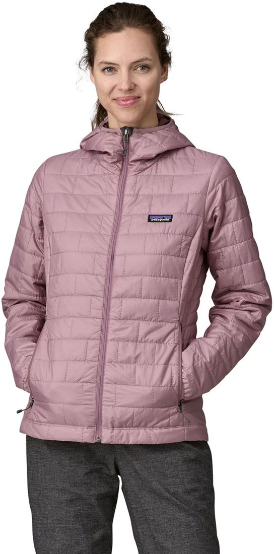 Patagonia W s Nano Puff Hoody Stormy Mauve XL Your specialist in outdoor wintersports fieldhockey and more
