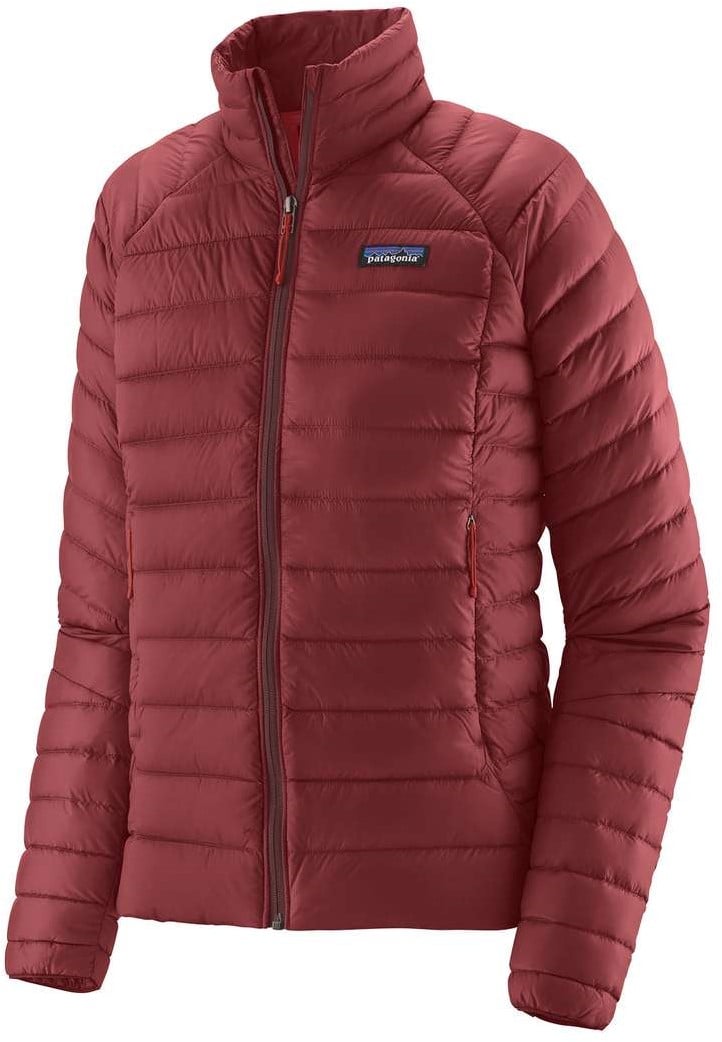 Patagonia down sweater paintbrush red top