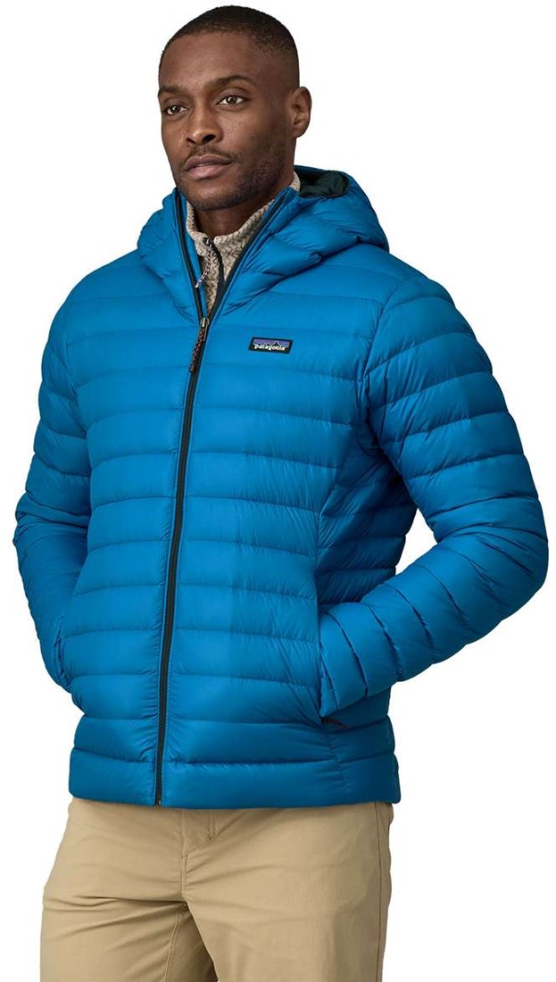 Patagonia M s Down Sweater Hoody Endless Blue M Your specialist in outdoor wintersports fieldhockey and more