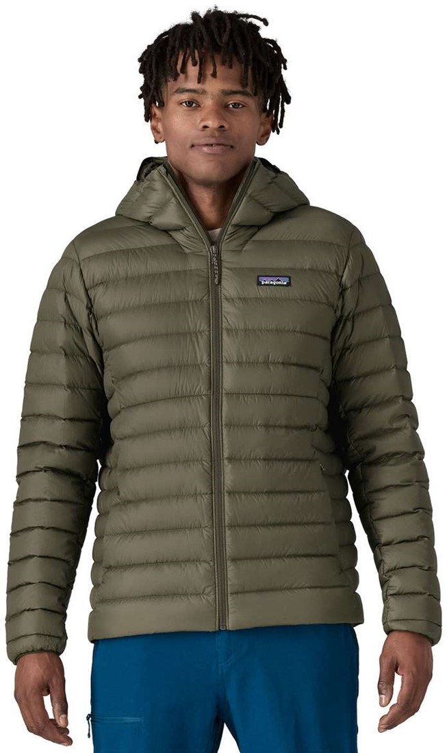 Patagonia M s Down Sweater Hoody Pine Needle Green L Your specialist in outdoor wintersports fieldhockey and more