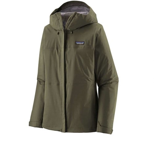 Patagonia W's Torrentshell 3L Rain Jacket - Pine Needle Green - L