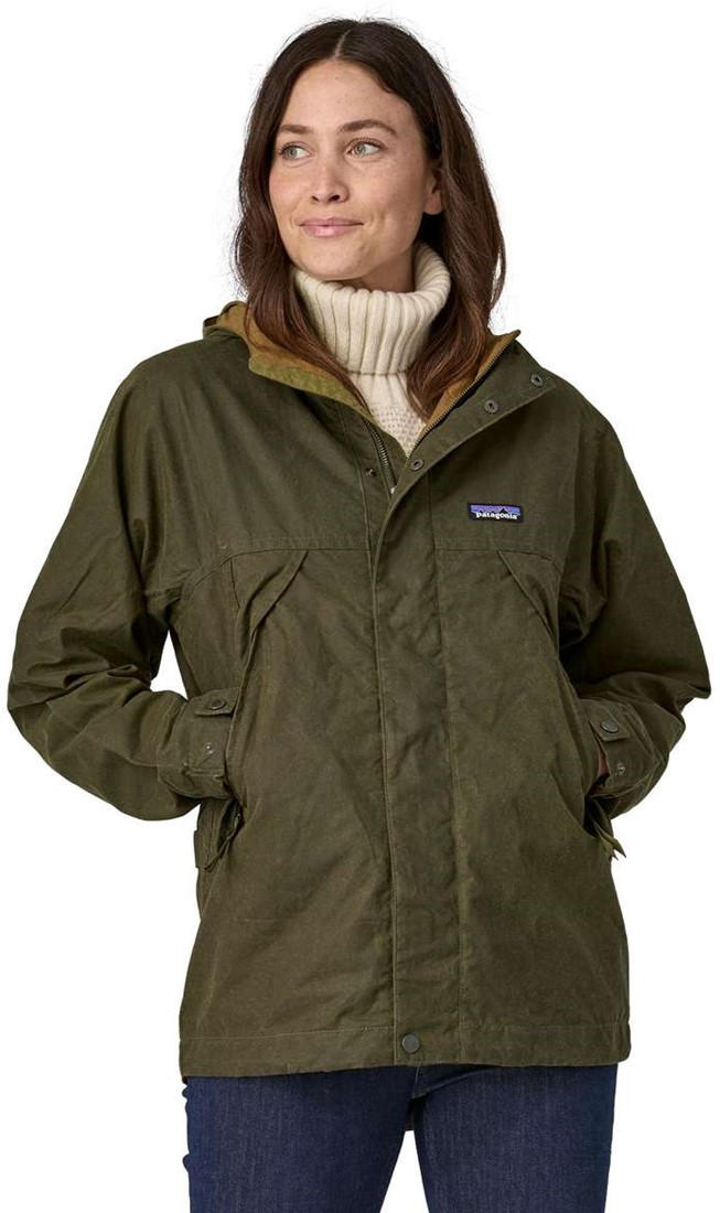 Patagonia olive green jacket online