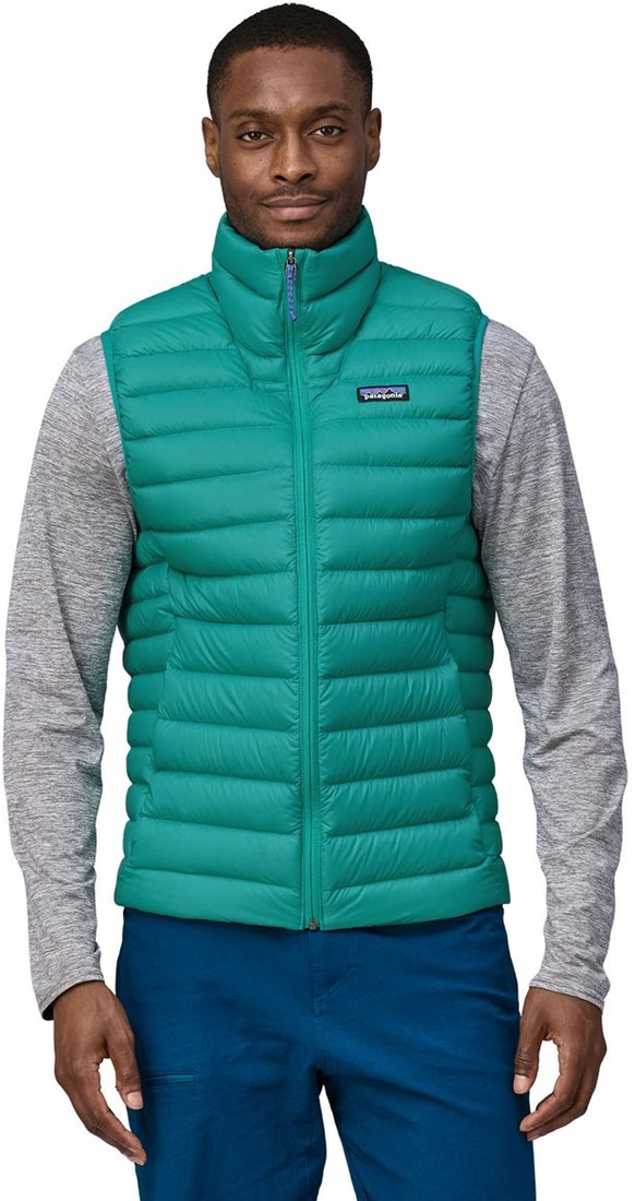 M's down sweater top vest