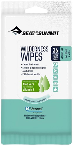 Sea To Summit Wilderness Wipes - Compact - 36 pack